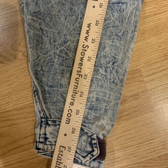 Vintage Chemin De Fer Jumpsuit Womens Small Acid Wash Flight Suit Patches 80s - Picture 10 of 16